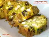 Recette Cake salé aux olives, feta et tomates confites