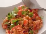Recette Salade de couscous à la tomate et à la coriandre fraîche