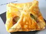 Recette Feuilleté aux légumes, bacon et mozzarella