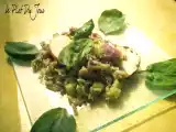 Recette Salade de riz au jambon et pesto de menthe