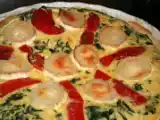 Recette Tarte épinards chèvre poivron