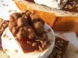 Recette Pintxos à la pâte de coing, chèvre et noix ....à san-sébastian