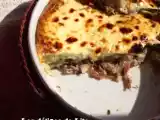Recette Hachis parmentier au canard et aux noisettes, creme au parmesan
