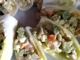 Recette Feuille d'endive au surimi et avocats