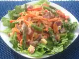 Recette Salade de jambon, fromage et asperges