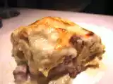 Recette Lasagne de coppa et de coeurs d'artichauts.