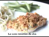 Recette Côtelettes de porc panées au four