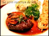 Recette Filets mignons, sauce aux champignons et au porto