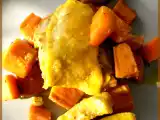 Recette Tajine de poulet à la patate douce