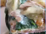 Recette Crêpes aux épinards, au jambon et aux champignons
