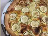 Recette Tarte courgette - chèvre - ricotta