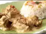Recette Curry d'agneau au lait de coco.