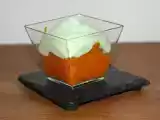 Recette Purée de carotte au carvi et chantilly au wasabi