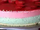Recette Entremet fraise au pistache