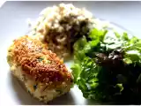 Recette Poisson en panure de semoule aux herbes