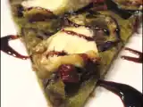Recette Tarte fine aubergine, pesto et chèvre