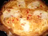 Recette Tarte lardons -mozarella
