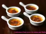 Recette Crème brûlée roquefort-noix