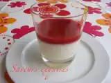 Recette Mousse aux fleurs de sureau, sauce aux fraises