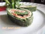 Recette Roule saumon epinard boursin