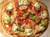 Recette Pizza chèvre tomates ananas