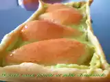 Recette Tarte poire et pate d'amande