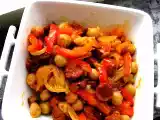 Recette Pois chiches au chorizo (recette catalane)