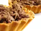 Recette Crumble poire chocolat sous pâte sablée maison