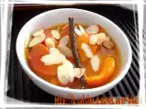 Recette Compote d'abricots aux amandes