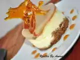 Recette Cheesecake poires chocolat blanc et caramel