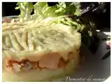 Recette Hachis parmentier revisité au saumon
