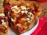 Recette Tarte aux tomates confites et à la fêta