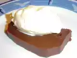 Recette Pavé aux marrons et au chocolat, crème au mascarpone