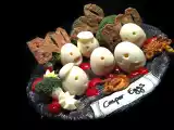 Recette Halloween casper eggs