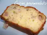 Recette Cake jambon et lardons