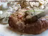 Recette Rôti de veau sauce aux cèpes