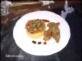 Recette Aiguillettes de canard marinées, écrasé de patates douces et son confit d'oignons