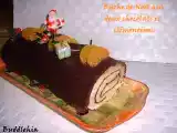 Recette Bûche de noël aux deux chocolats et clémentines