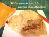 Recette Filet mignon de porc à la chicorée et au maroilles