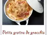 Recette Petits gratins de gnocchis à la crème de chèvre