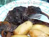 Recette Estouffade de joue de boeuf à la bourguignonne