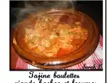 Recette Tagine boulettes viande hachée & légumes
