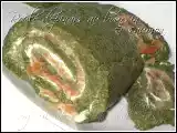 Recette Roulé d'épinard au boursin & saumon