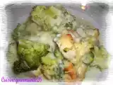 Recette Gratin de brocolis au poulet