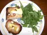 Recette Tartine au brie, noisettes et roquette