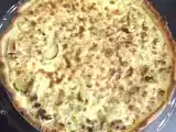 Recette Quiche poireau et viande hachée