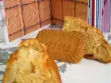 Recette Gâteau pommes, miel et spéculoos.