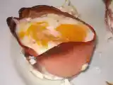Recette Oeuf cocotte en nid de jambon cru