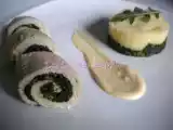 Recette Escalopes de dinde farcies aux épinards et à la mozzarella, sauce moutarde au mascarpone
