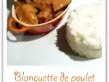 Recette Blanquette de poulet à la bière…